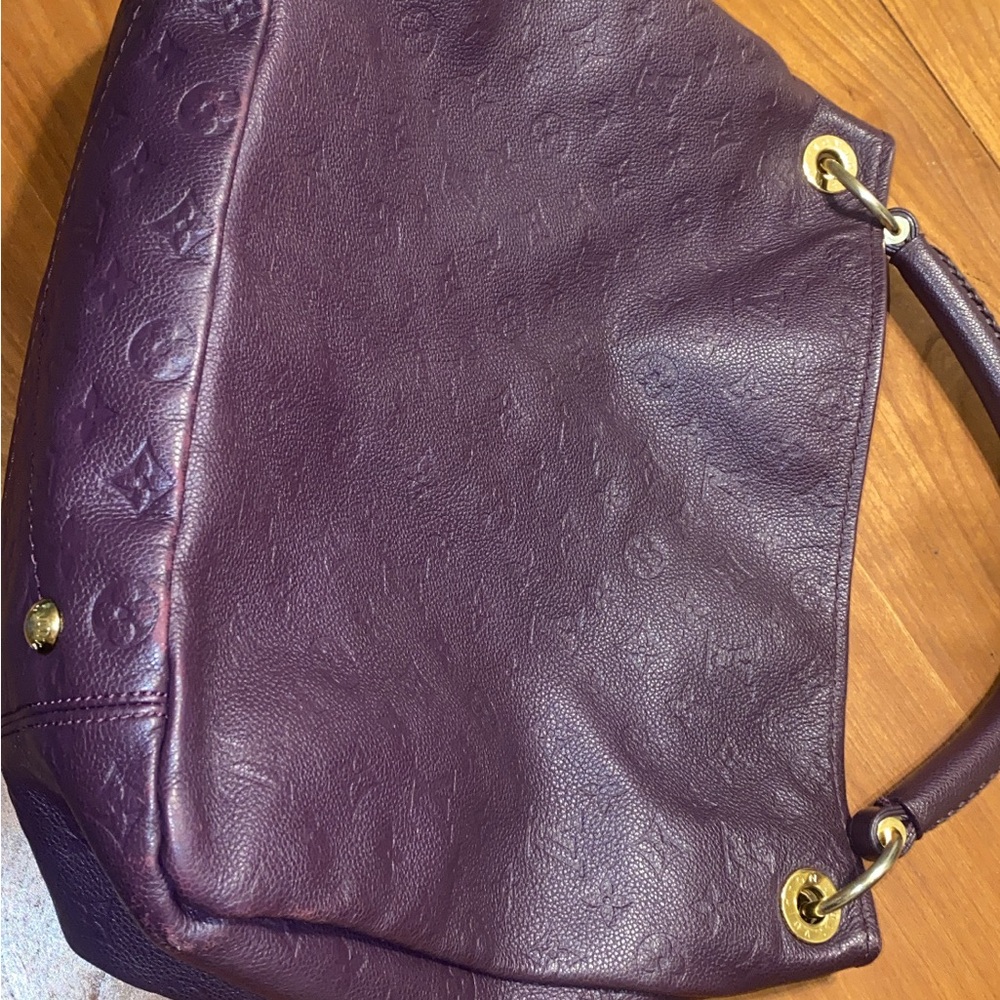 Louis Vuitton Deep Purple Shoulder Bag